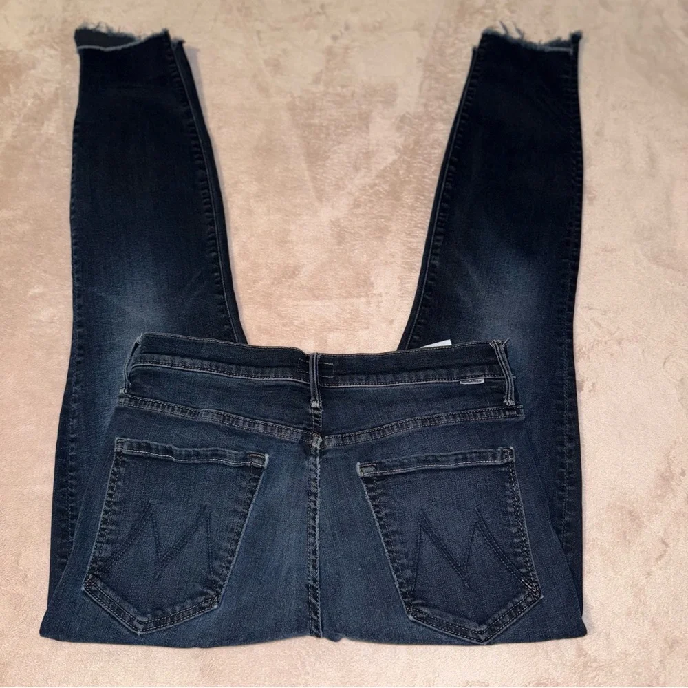 Mother the stunner zip two step fray high rise Jean size 30/L28 - Picture 4 of 16